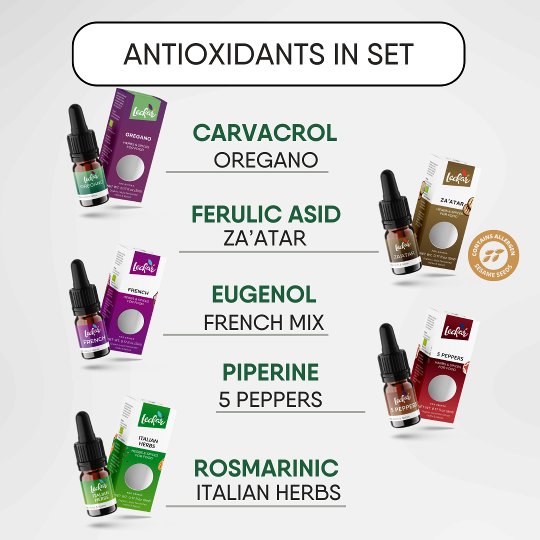 Oregano based Culinary Antioxidants Set
