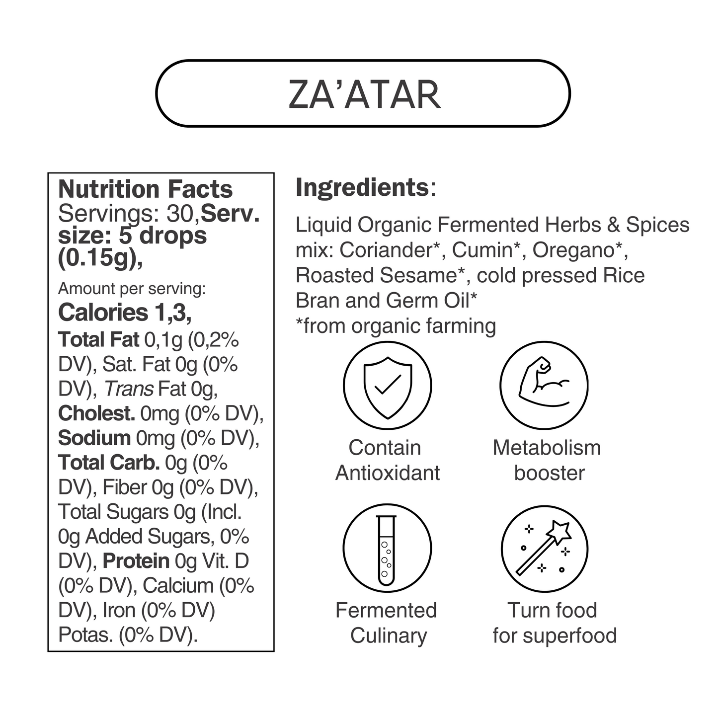 Oregano based Culinary Antioxidants Set