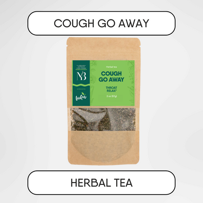Cough go away Herbal supplement (60 dosages)/Herbal Tea (2 oz)